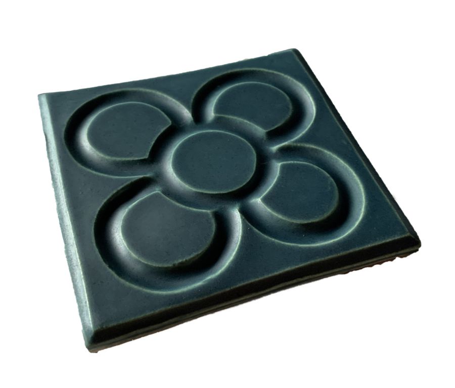 Coaster flor green detall