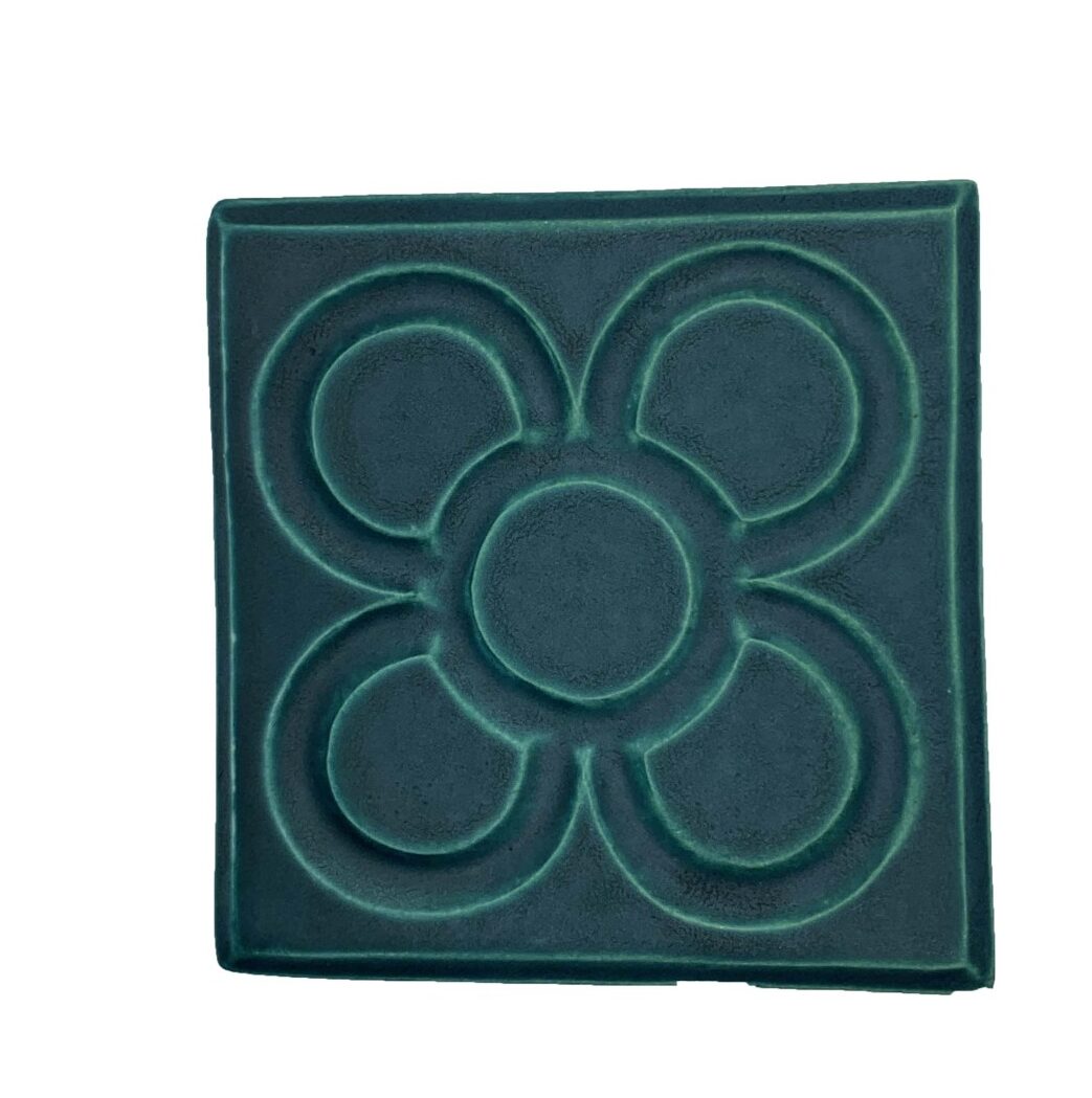 Coaster flor verde