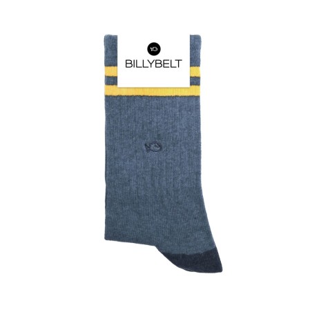 chaussettes-en-coton-peigne-retro-violet-chine (3)