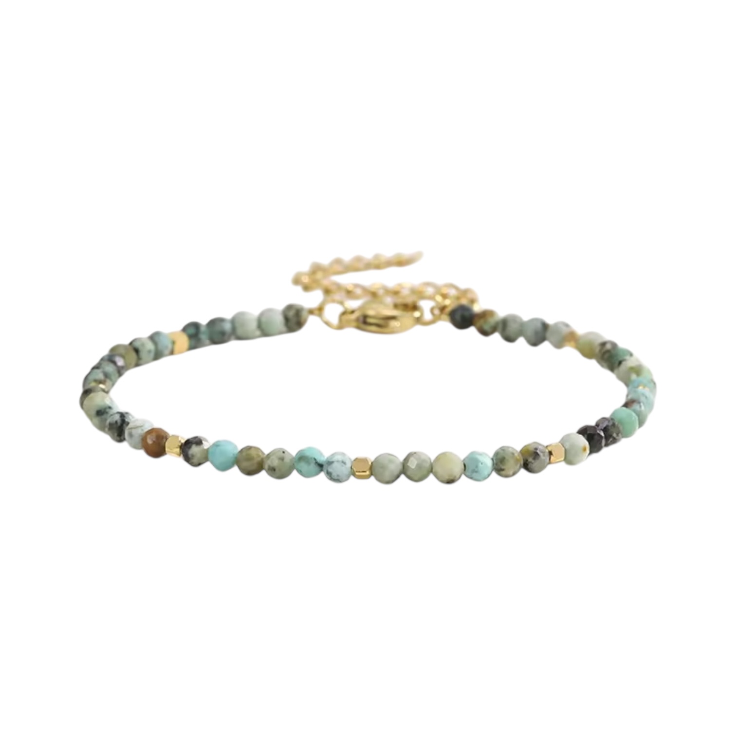 Bracelet green natural stones Bornisimo Bracelet stones B